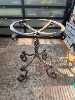 FREE     Side table base.