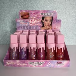Glitter lip gloss