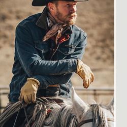 Wrangler Blanket Lined Denim Jacket XXL 