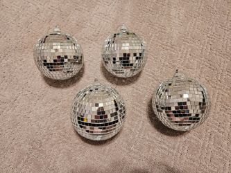 Large Mirrored Ornaments