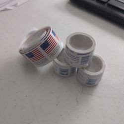 100 Mailing Stamps Freedom Roll   40 Eaxh