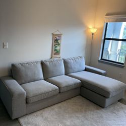 Gray Sectional Couch With Chaise