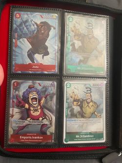 One piece random cards