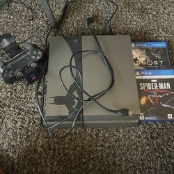PS4 + Controllers & 2 Games 