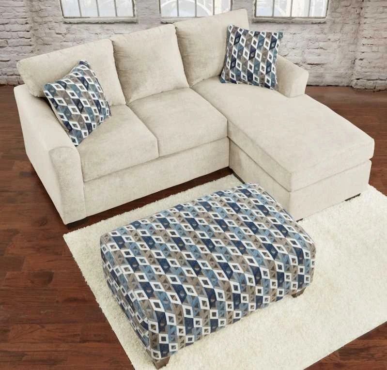 New Neo Living Noah 2- Piece Sofa Sectional with Reversible Chaise, and Ottoman