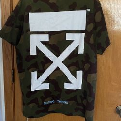 Off White Camo T-shirt
