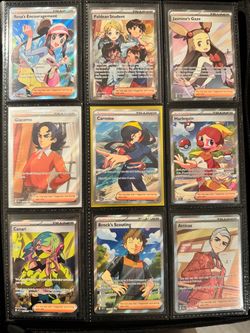 Pokemon Cards Full Art Trainers