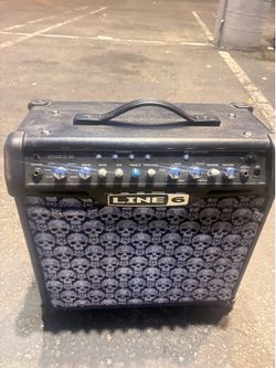 line 6  with celestion  speaker  works great