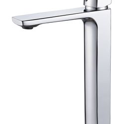 VOTON Chrome Vessel Sink Faucet Tall Single Handle