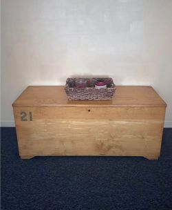 Handcrafted Pinewood Storage Locker/Hutch