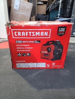 CRAFTSMAN 2200-Watt Inverter Generator