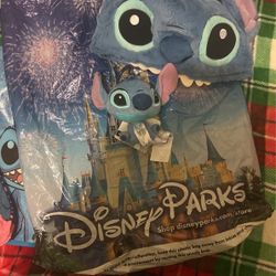 Disney Stitch Hat And Key Chain From Disney parks