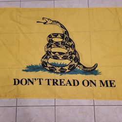 Gadsden Flag.  Don’t Tread On Me. Flag. 30” X 60”