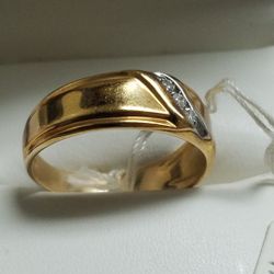 14k Yellow Gold Ring Size10.25