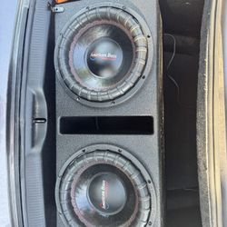 2 12” American Bass ELITE1244 4 Ohm