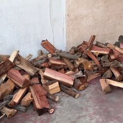 Dry Split Almond Mix Firewood!!!Ready Too Burn Seasoned Wood!!!