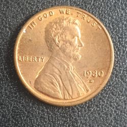 1980 D. Mint Penny
