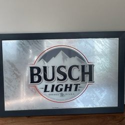 Busch Light sign 