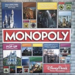 Disney Parks Theme Park Edition Monopoly 