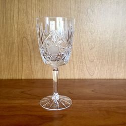 Antique Vintage EAPG Depression Glass Glassware Goblet Cup Star