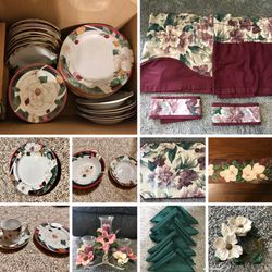 Magnolia China & Dining Accessories. Service for 12. SPECIFY ITEM - Milford/Greenwood, DE area. 