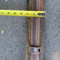 2 Piezas De Rail De 3” Ancho Y 22’ De Largo 