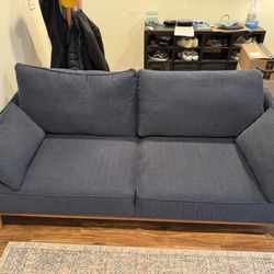 Navy Blue Couch