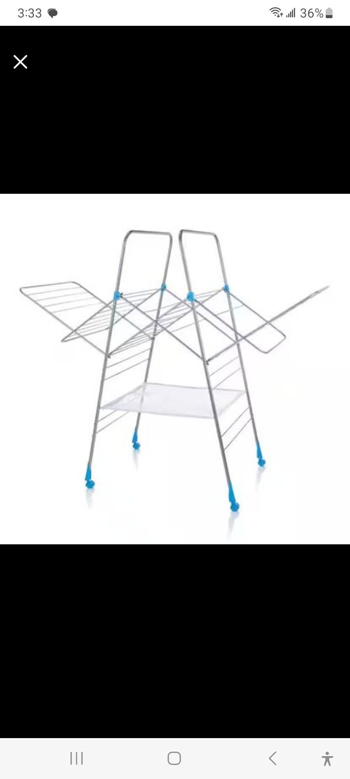 Clothes Drying Rack Indoor/Outdoor