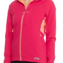 Stio Women's Alpiner Polartec Alpha Hooded Jacket - Insulated Size M Lightweight 