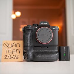 Sony A7R V Camera