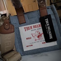 True Religion Mini Tote Bag (Multiple Colors Available)