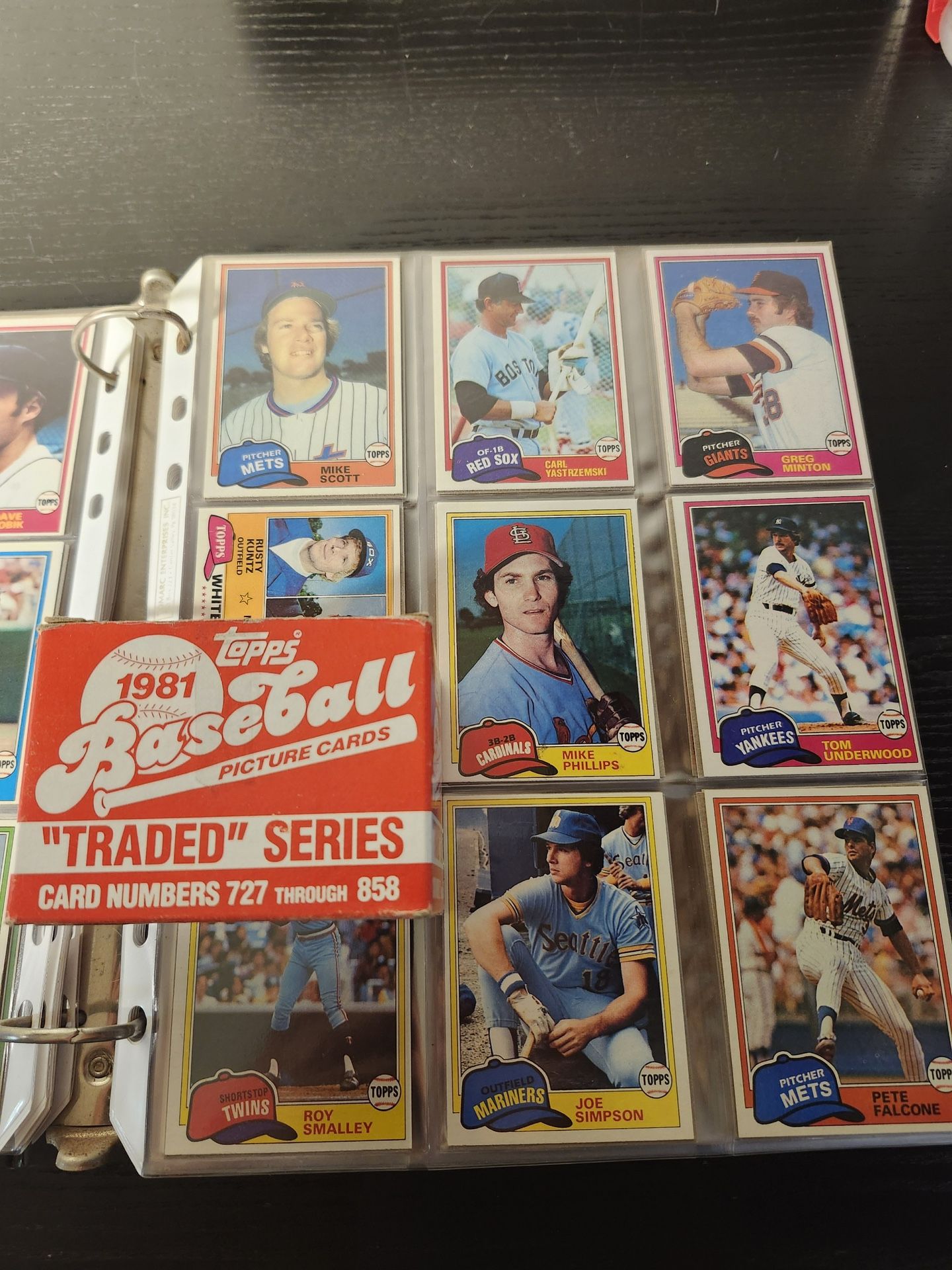 1981 Topps Baseball And Traded Set