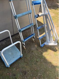 Pool.   Ladder