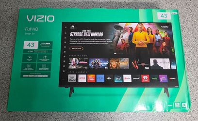 Vizio Full HD 43"T.V.