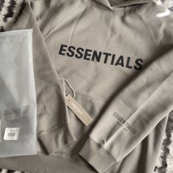  Fear of God Essentials Hoodie 'Taupe' 