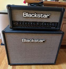 Stacked guitar amps