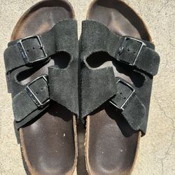 Vintage Beulah Birkenstock Burka Slip On Sandler Shoes  38-39