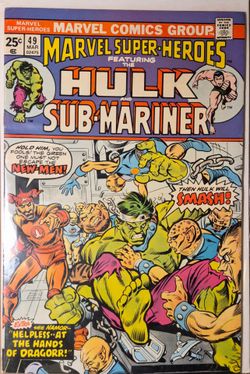 Marvel Super-Heroes #49 Comic Book