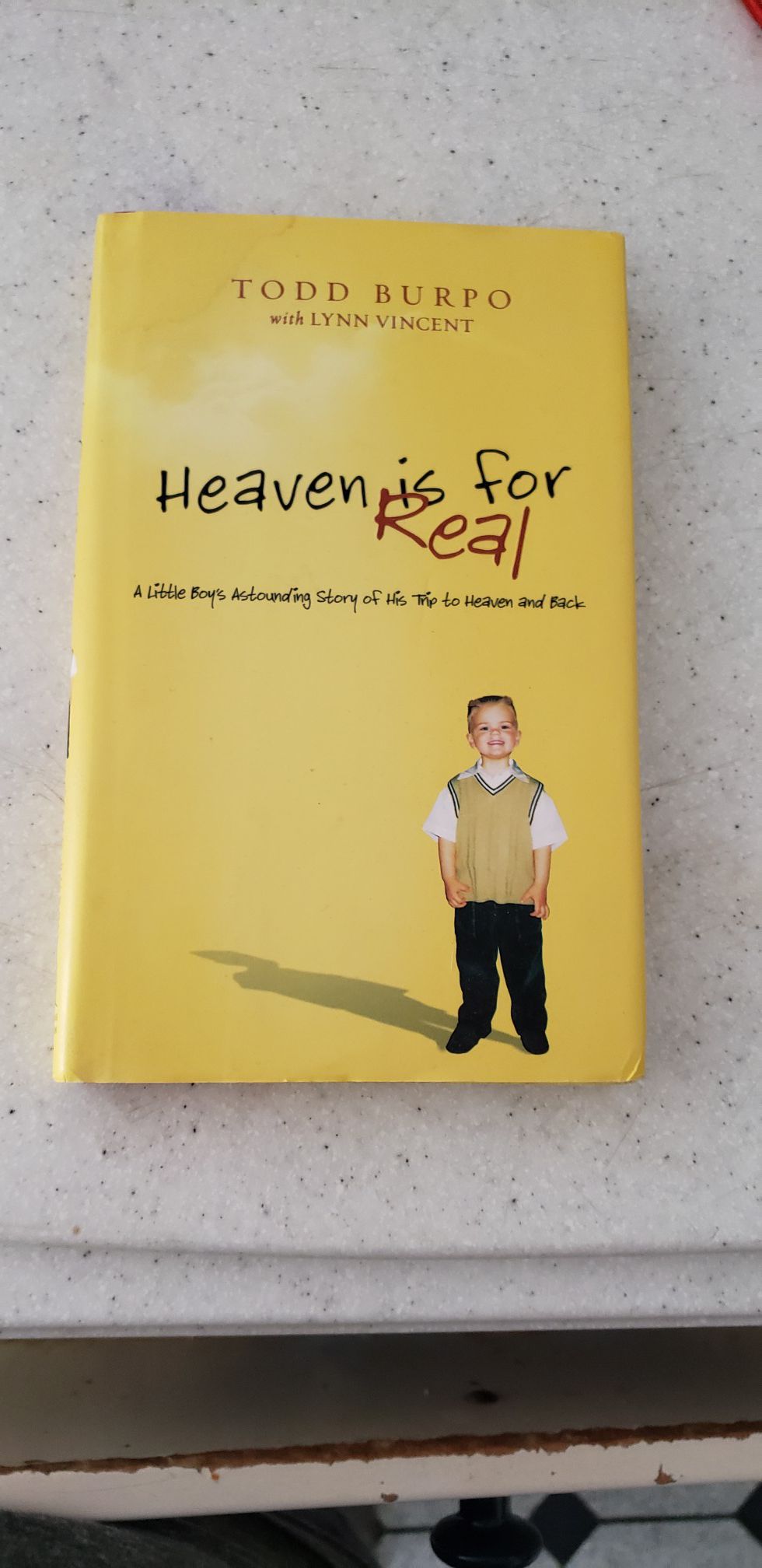 Heaven is for Real: A Little Boy's Astounding Story of His Trip to Heaven and Back. Hardback book, Condition is Like New.