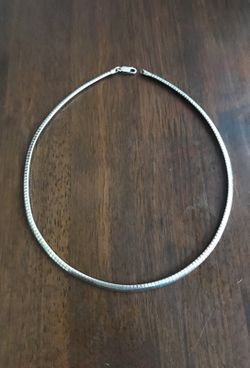 Women's Silver 925 Snake Necklace
