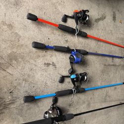 4 Rods + Reels Only $40 