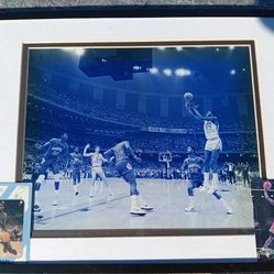 Michael Jordon photo an rookie card