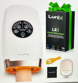 Lunix LX3 Hand Massager with Heat & Compression
