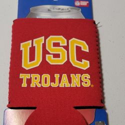 USC TROJANS HIGH QUALITY COOZY DRINK COOLER POPULAR DESIGN 