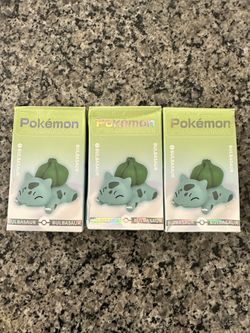 3 For 60 Pokemon Bulbasaur Langbowang Figure Blind Box Kidrobot Gashapon Nintendo Retired