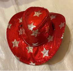 Red Cowboy Hat