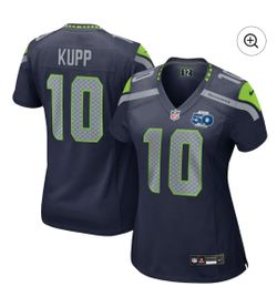 Seahawks 50th anniversary Jersey Womens Kupp Xl