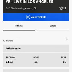 Kanye West / YE - Live In Los Angeles - SoFi - Wednesday  4/1