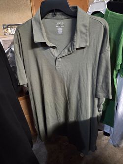 Apt. 9 Men's Polo Shirt XXL Olive Green
