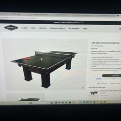 Pool Table Ping Pong Top  New